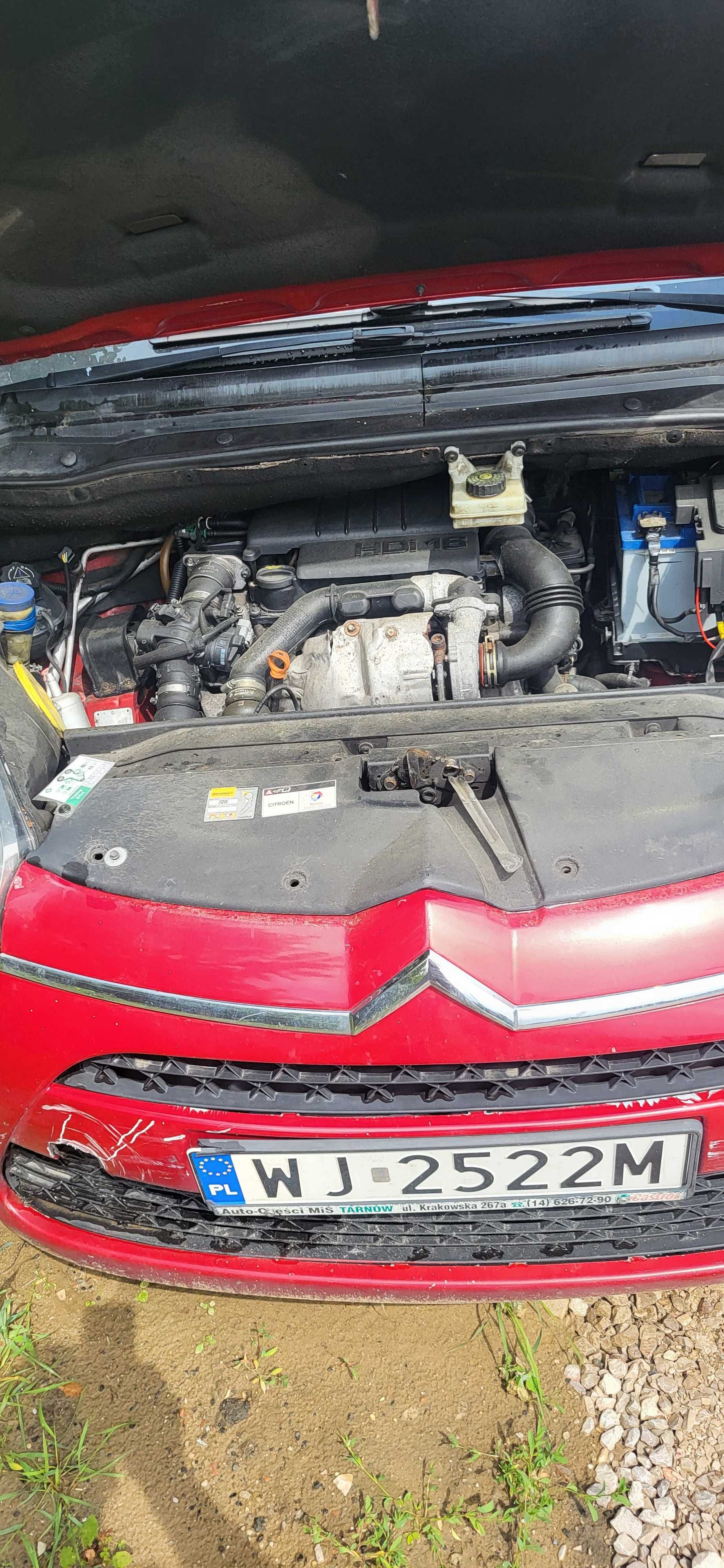 CITROEN C4 PICASSO zerwany pasek