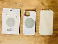 Apple Silicon case + Moft Snap On sticker для Iphone 13 mini