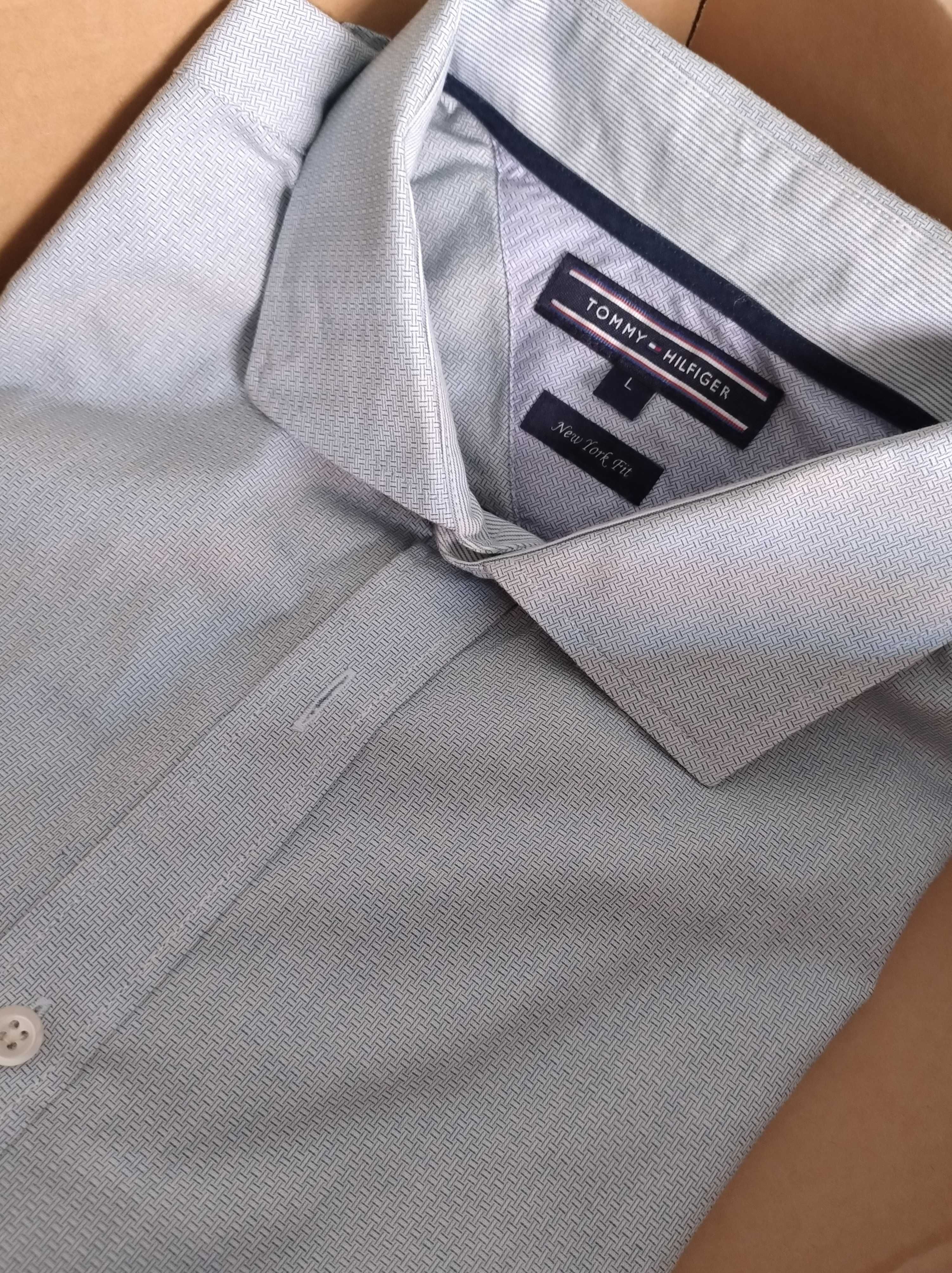 Camisa Tommy Hilfiger Azul, tam. L (Nova e original)