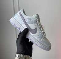 Кросівки Nike Dunk Low Purple Pulse White/ Light Blue 36-41