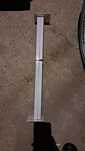 Nogi do stołu/ ławy metalowe 62cm białe
