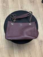 Torebka oryginalna DKNY bordowa