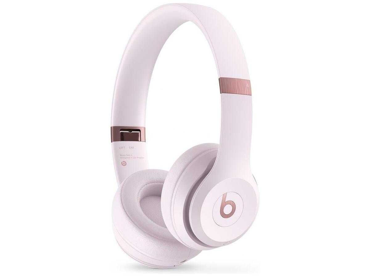 Навушники з мікрофоном Beats by Dr. Dre Solo 4 Cloud Pink (MUW33)