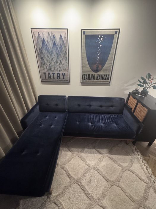 Narożnik z funkcją spania