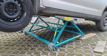 Podnośnik Nożycowy Mobilny Warsztatowy 2000kg Uniwersalny Hydrauliczny