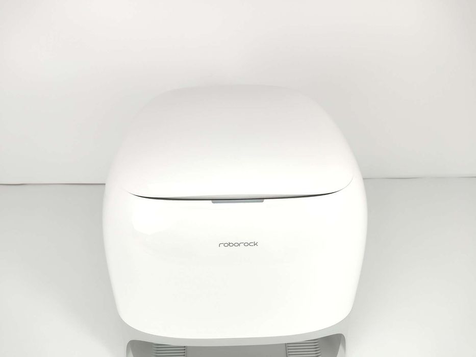 Robot sprzątający Roborock Qrevo Curv biały Stacja oczyszczająca