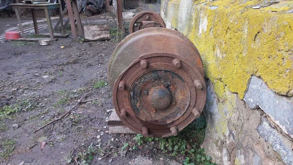 ось прицепа зил балка