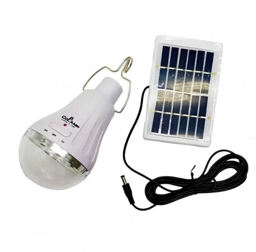 Лампа кемпинговая фонарь акумулятор солнечная батарея CL-028 ліхтар