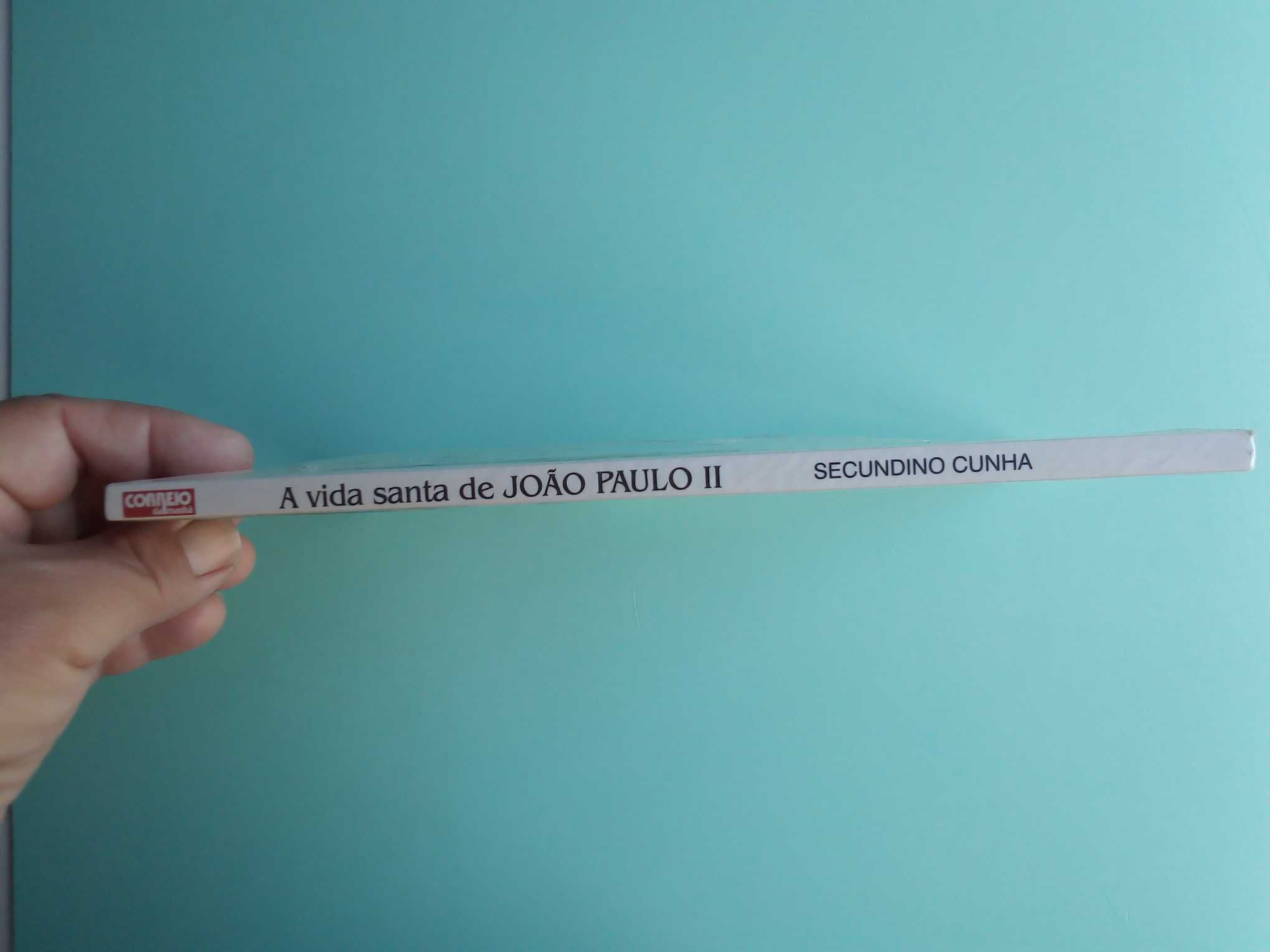 Livro "A vida santa de João Paulo II", de Secundino Cunha