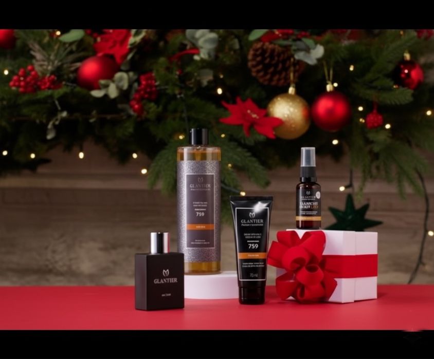 Zestaw swiateczny zestaw kosmetykow meskich Glantier 759