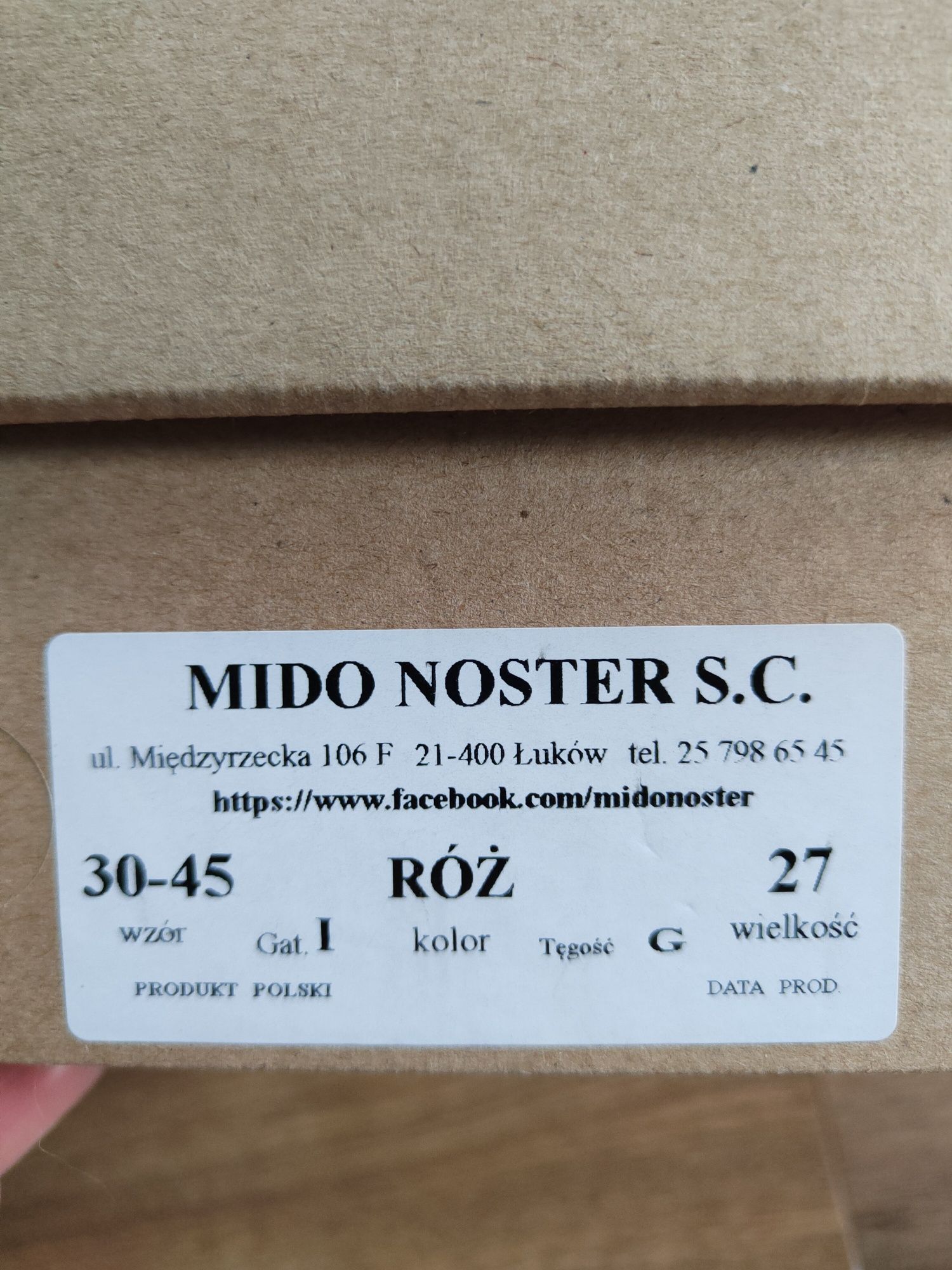 Półbuty Mido Noster r.27