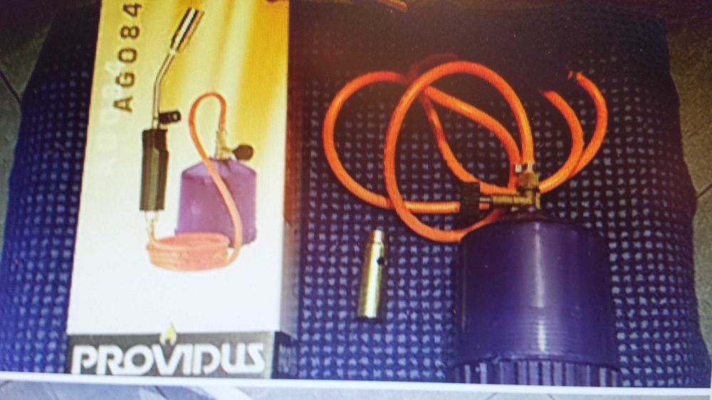 Queimador com mangueira "NOVO"