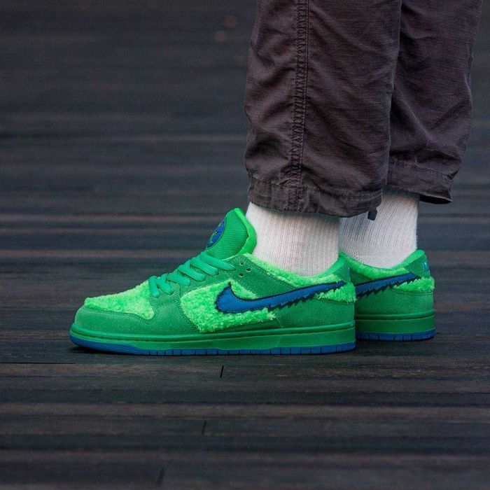 Кросівки Nike SB Dunk Low Grateful Dead Bears Green premium