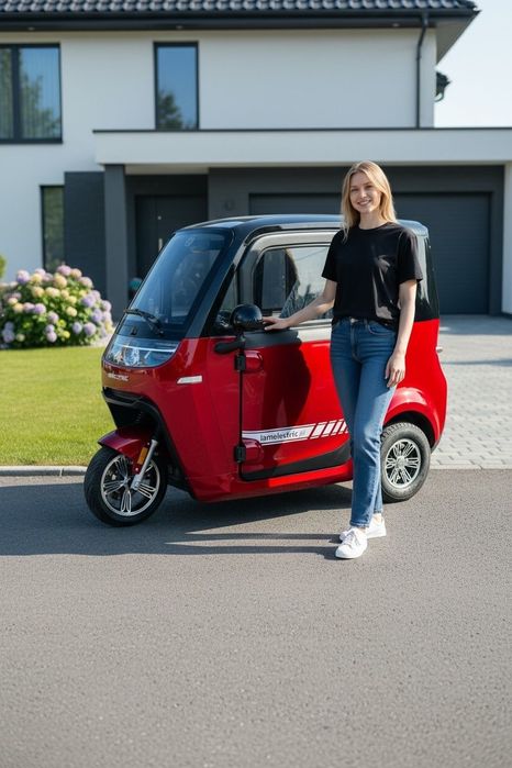 2025 Flipper skuter elektryczny trójkołowy aixam Ligier Microcar FILM*