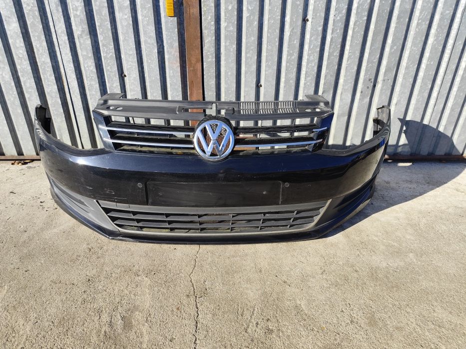 VW Sharan 7N0 II 10- Zderzak Przód Przedni Kompletny PDC Grill Oryg WL