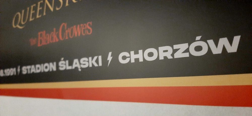 Monsters Of Rock 1991 Chorzów ACDC, Metallica, Motley Crue plakat