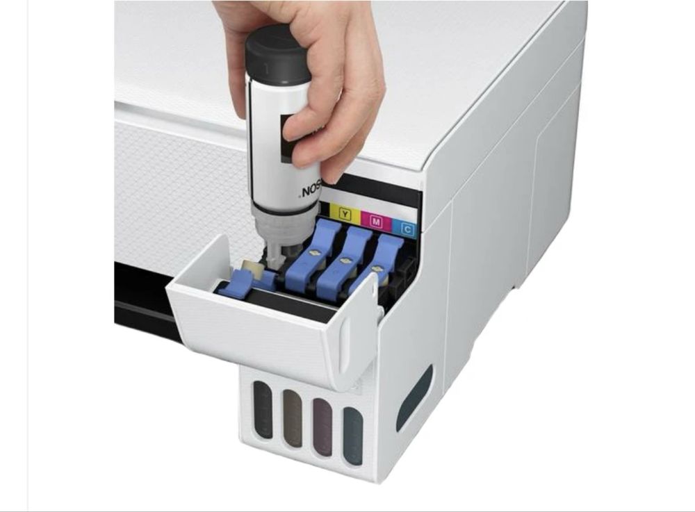 МФУ струйное EPSON EcoTank L3256 WI-FI White