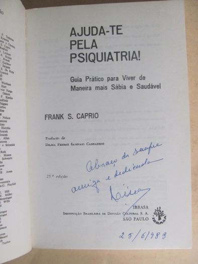 Ajuda-te pela Psiquiatria! por Frank S. Caprio