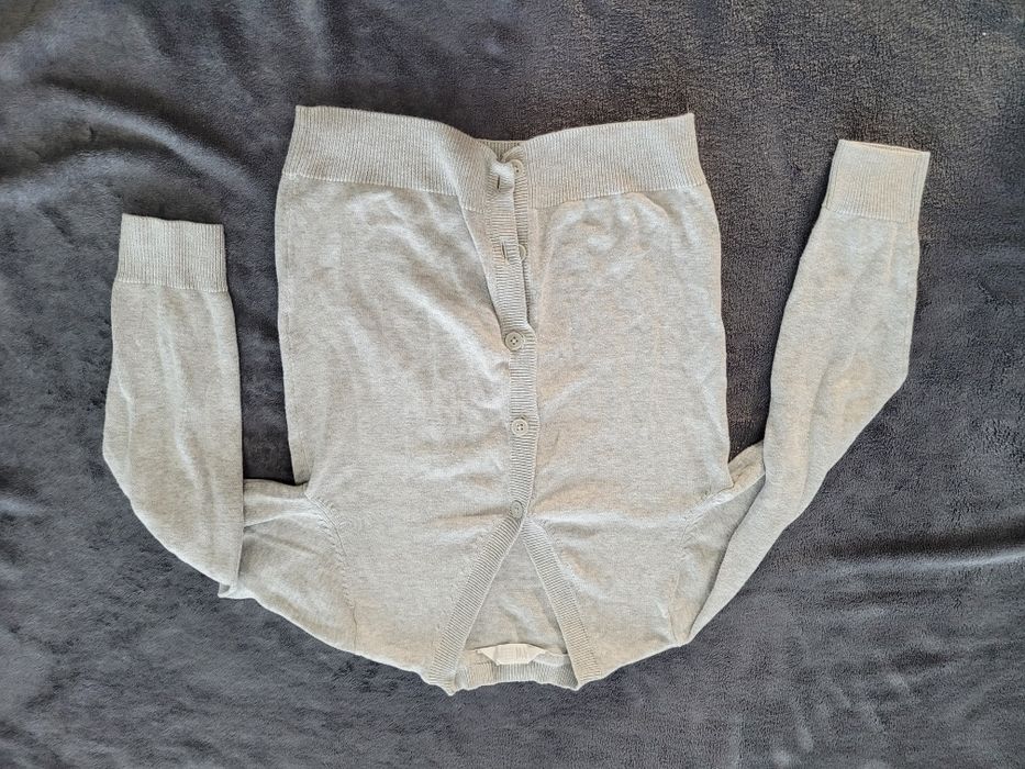 Sweterek kardigan h&m 122/128