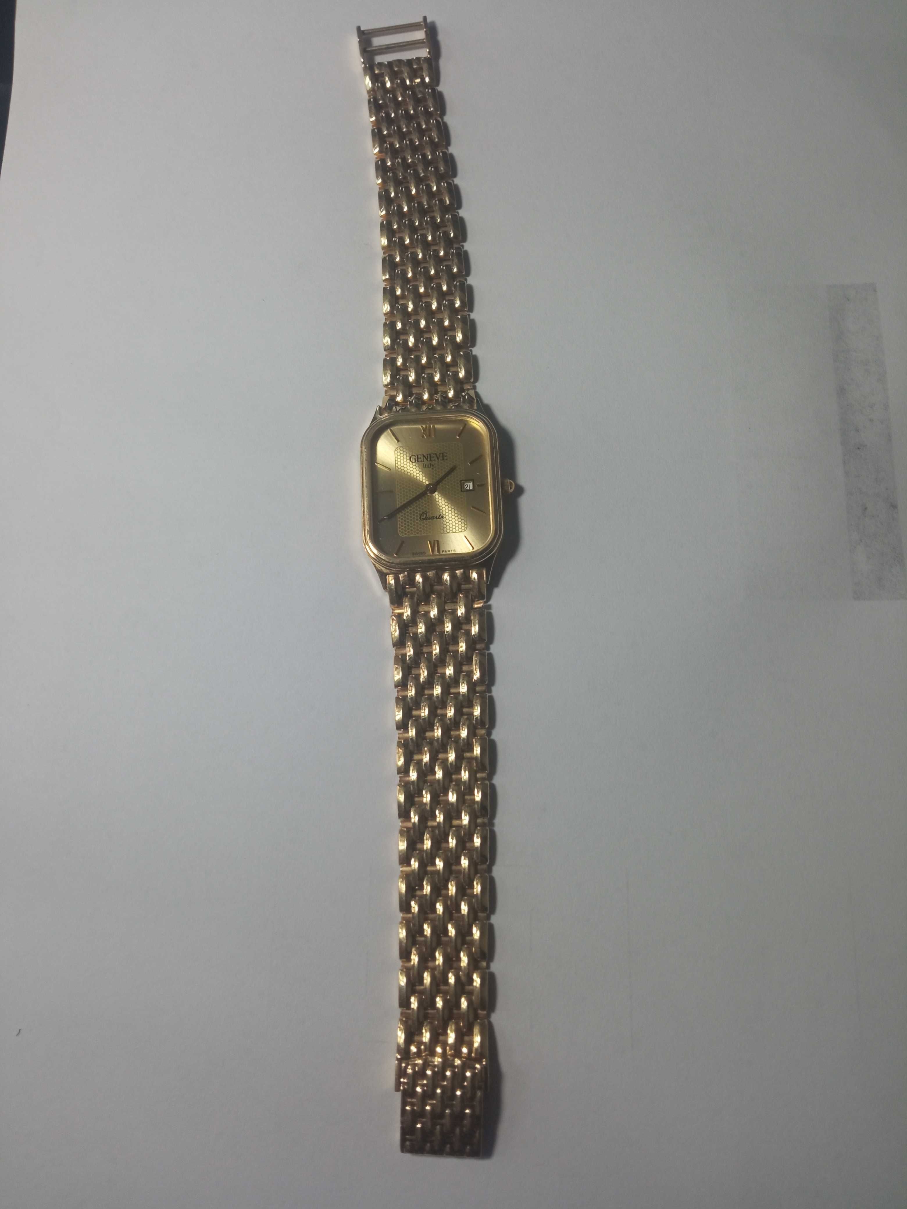 Sprzedam złoty zegarek za złotą bransoletą Geneve