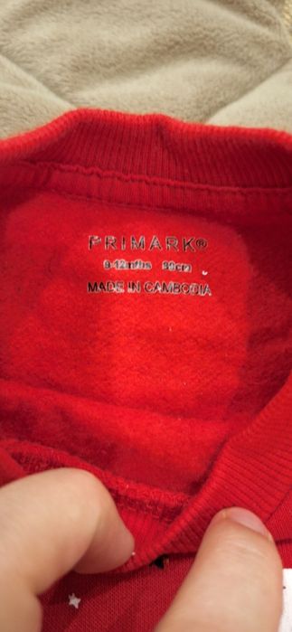 Дитячий новий костюм Primark на флісі 80 розмір