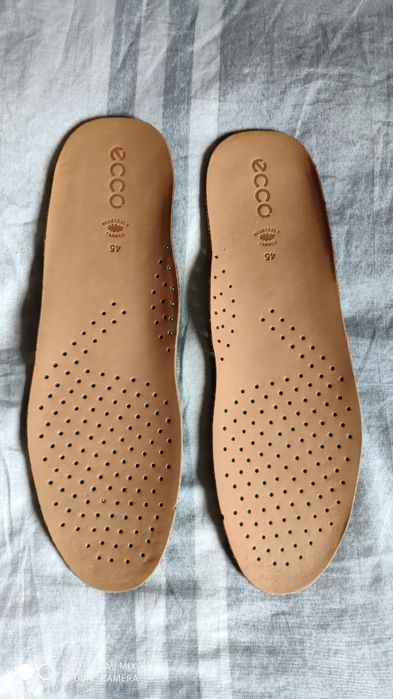 Ecco Comfort Everyday Insole skórzane wkładki do butów rozm 45