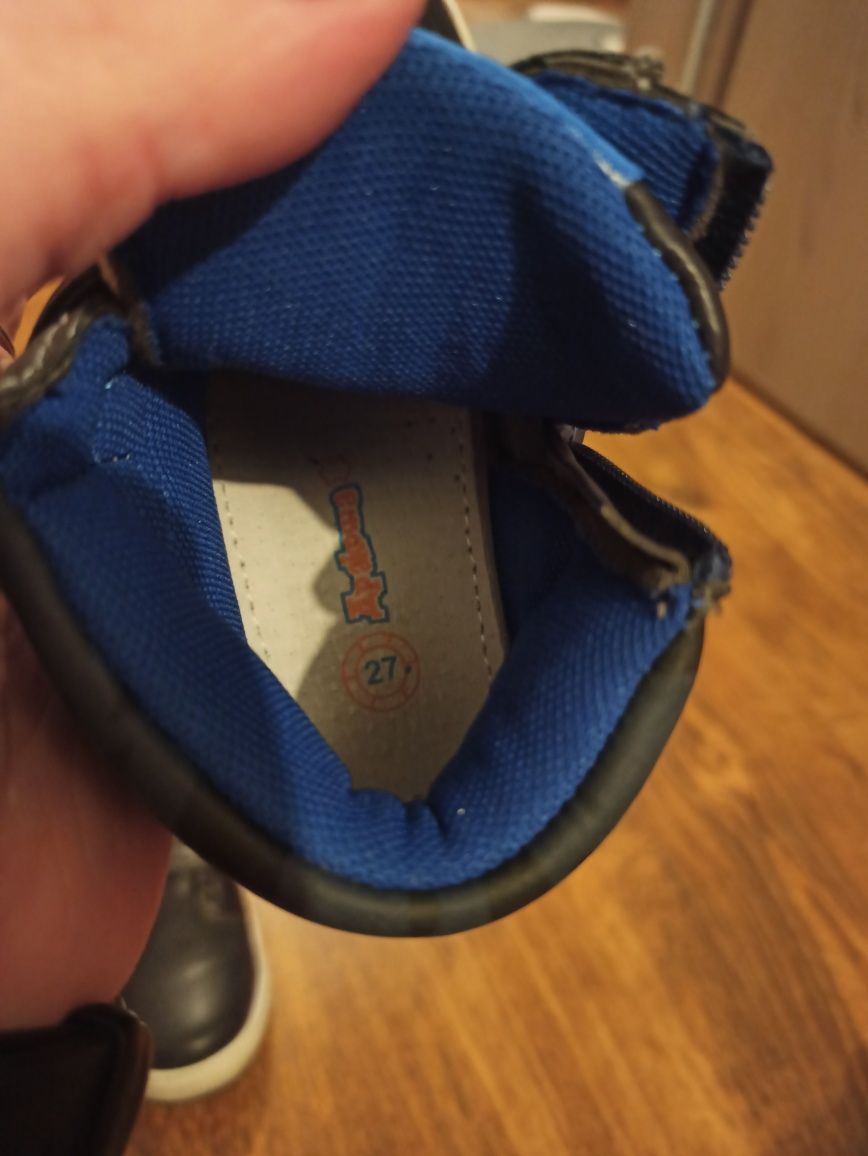 Buty za kostkę rozmiar 27