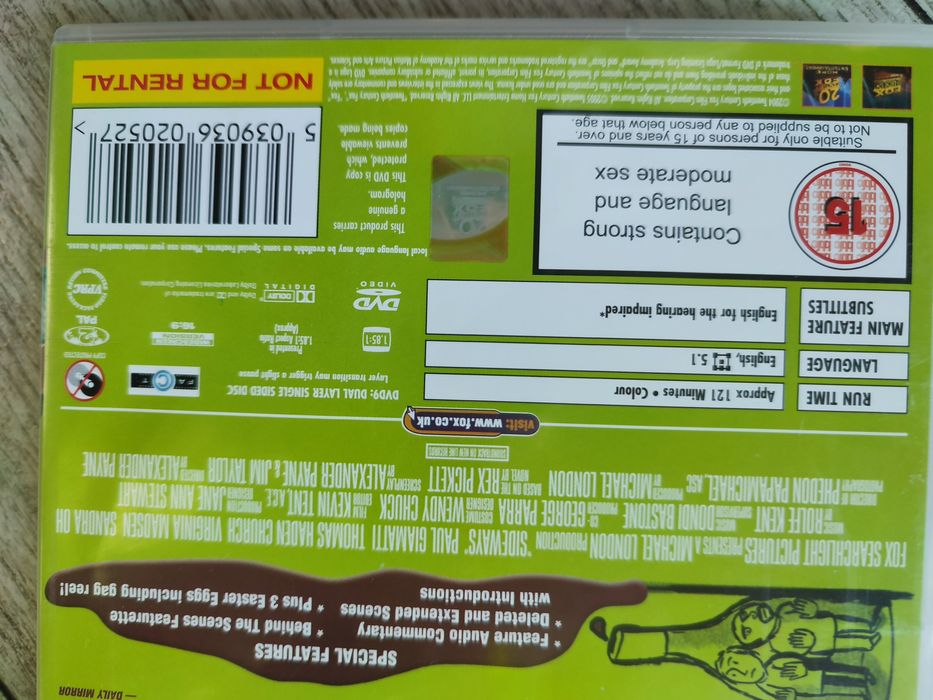 Dvd video sideways