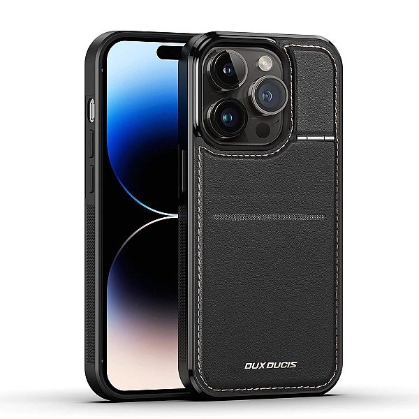 Etui portfel Dux Ducis Rafi Mag z podstawką 3w1 do iPhone 14 Pro z Mag