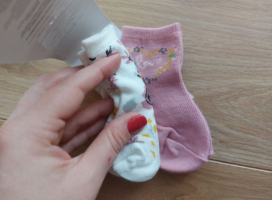 Skarpetki dziewczęce niemowlęce 3 - 9 M Coccodrillo