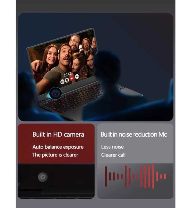 Portátil com Windows 10 Pro, Portátil Gamer Portátil de 15,6"