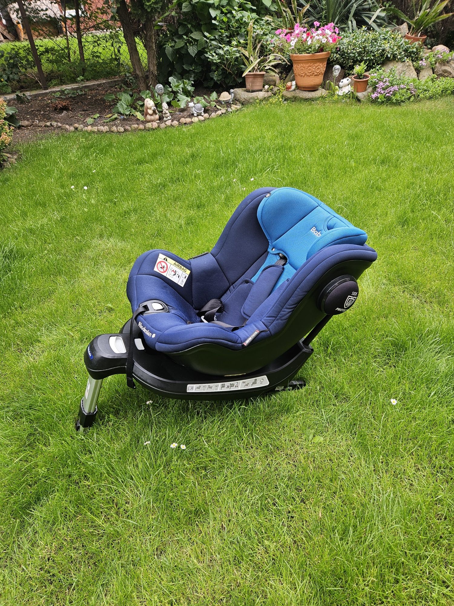 Fotelik obrotowy 360 stopni, Baby Safe Rhodesian, 0-18 kg, Isofix