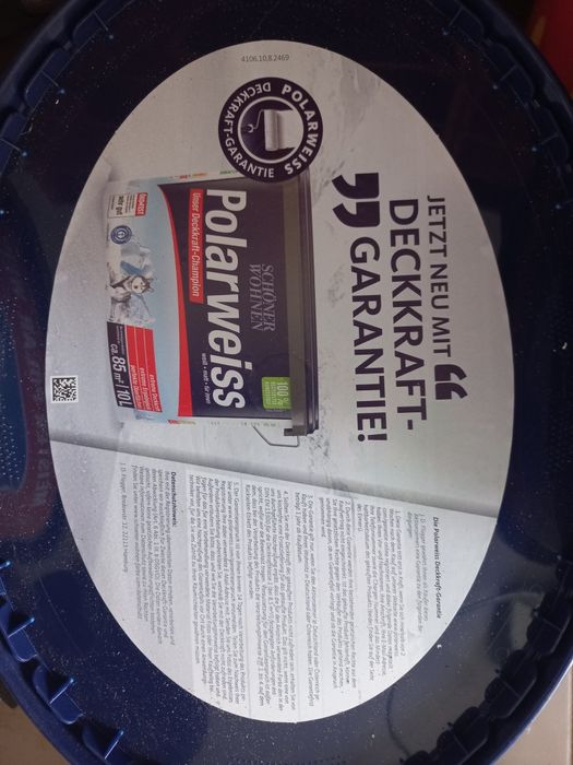 Біла фарба Polarweiss