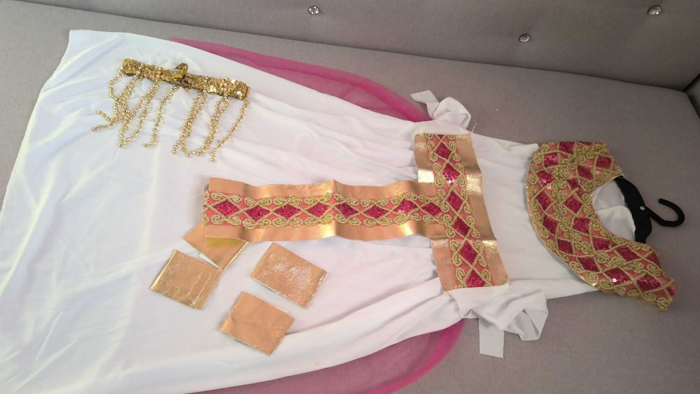 Strój karnawałowy, bal przebierańców, Egipcjanka, Kleopatra, 7-9 lat