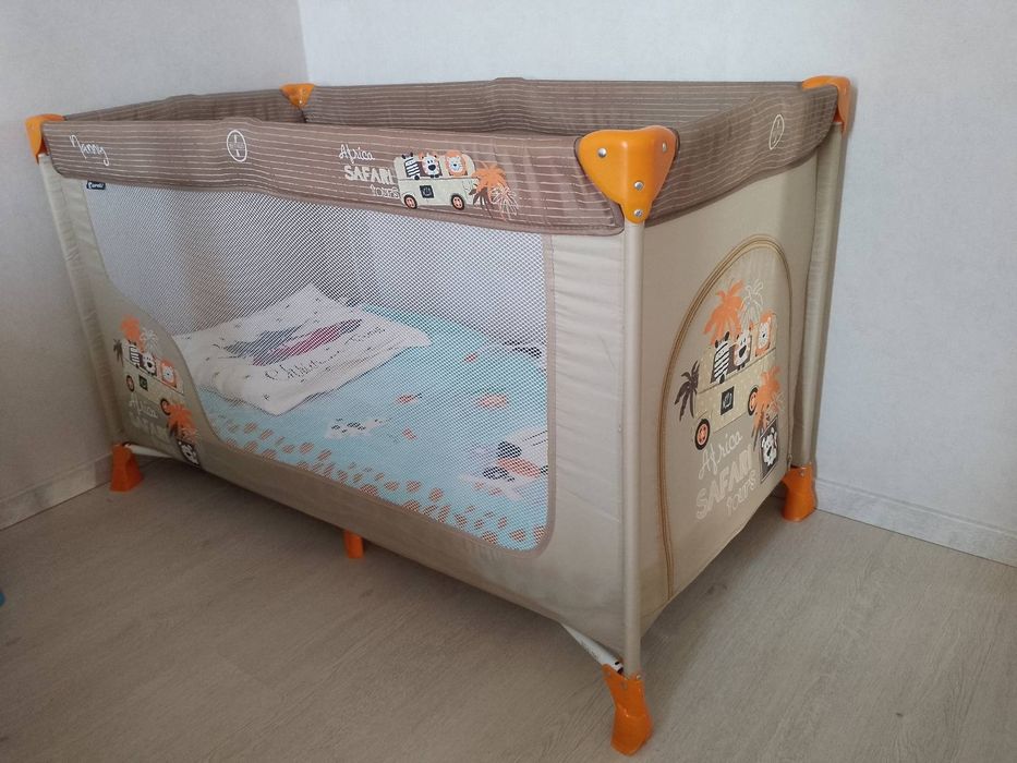 Манеж-кроватка Bertoni Nanny з матрацом