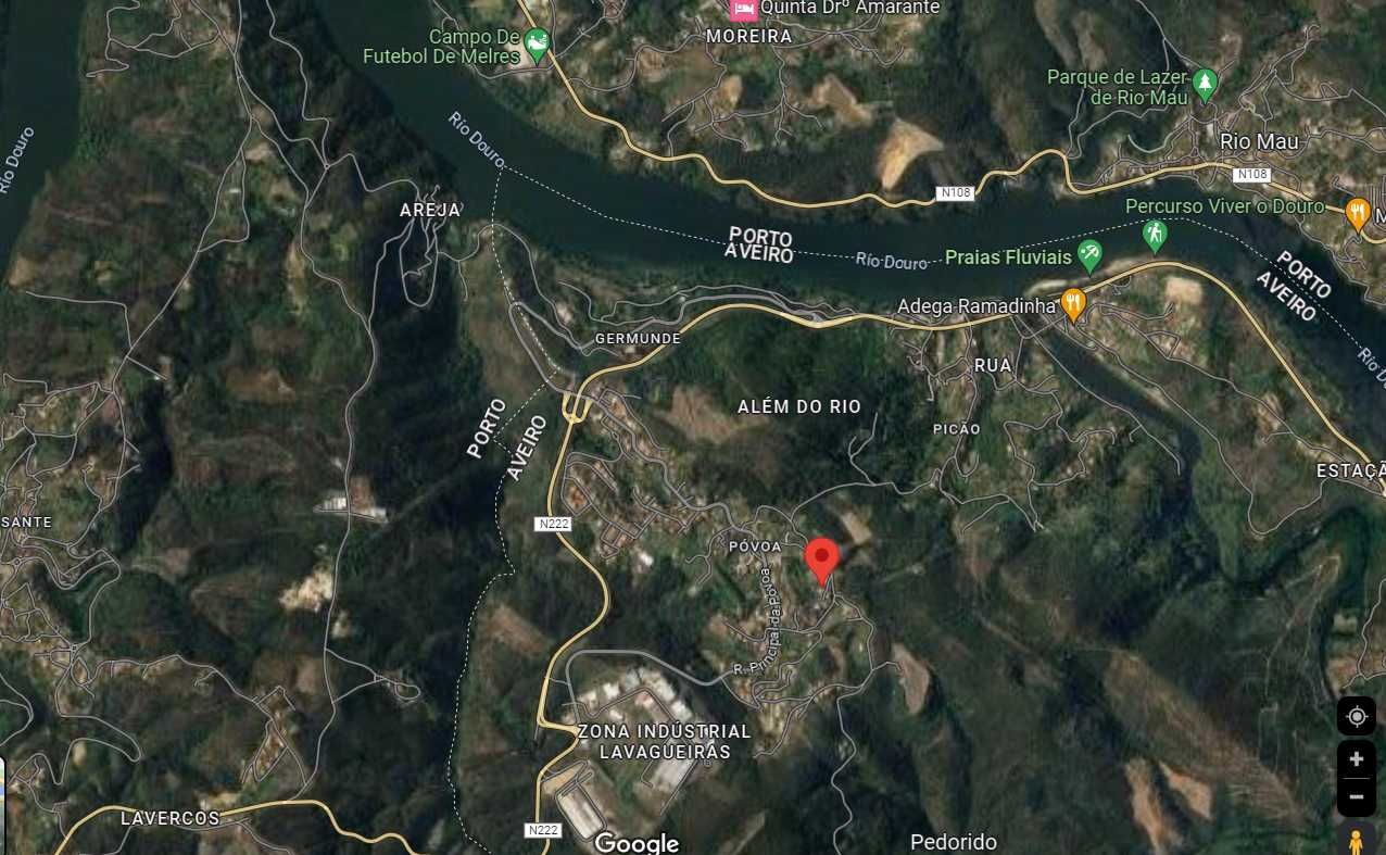 Terreno perto do Rio Douro para habitação de férias ou permanente