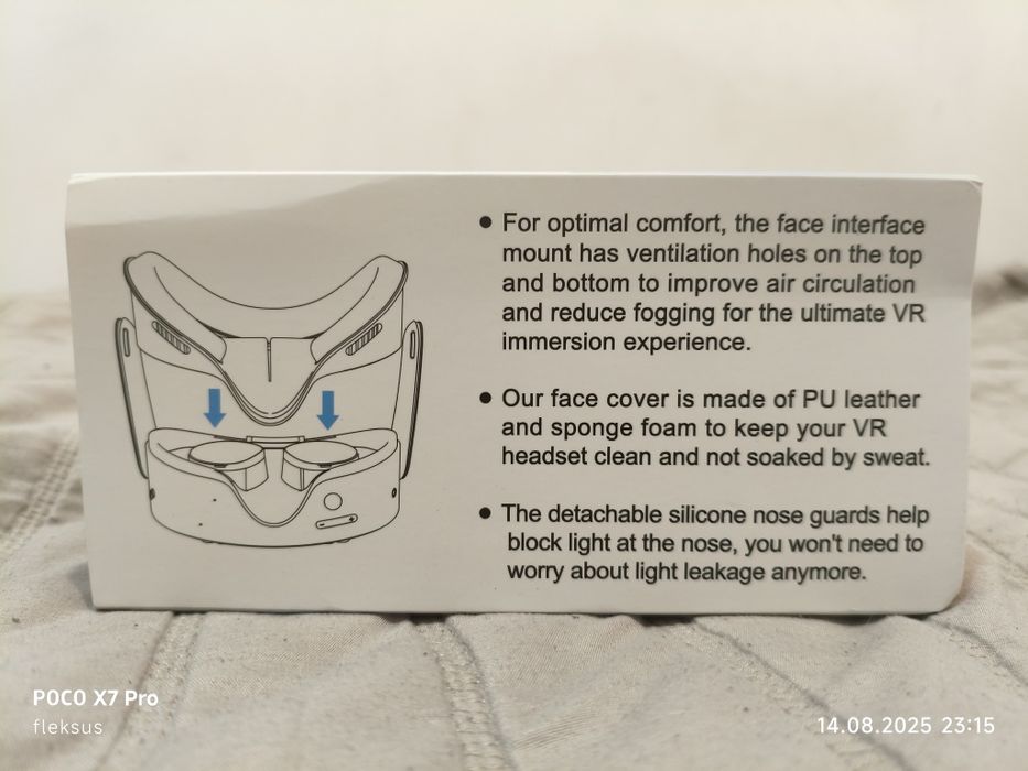 Facial Interface dla Quest 3S