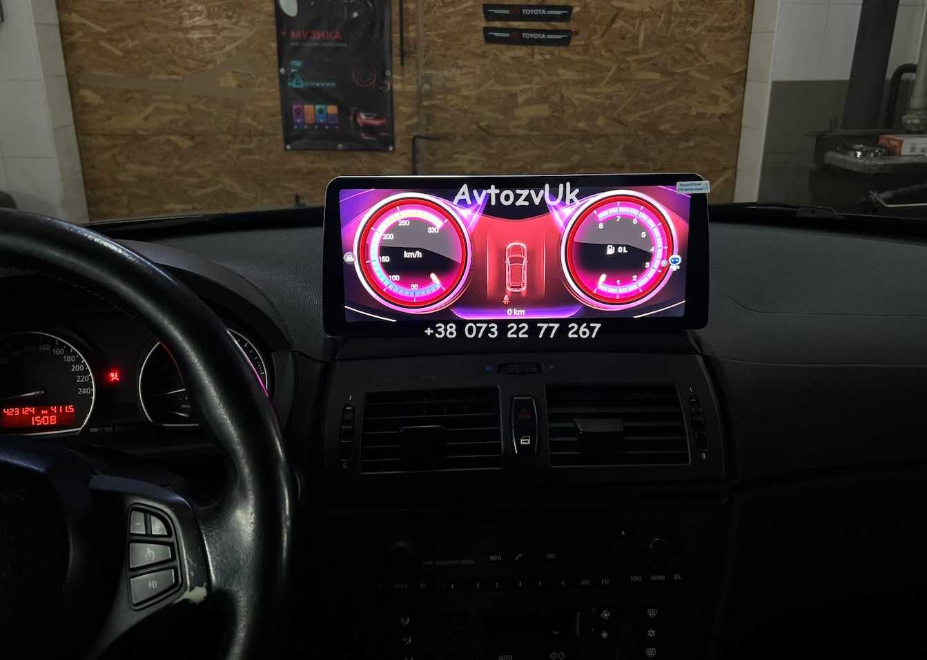 Магнитола BMW X3 e83 E83 GPS USB NBT TV Х3 е83 Дисплей Android CarPlay