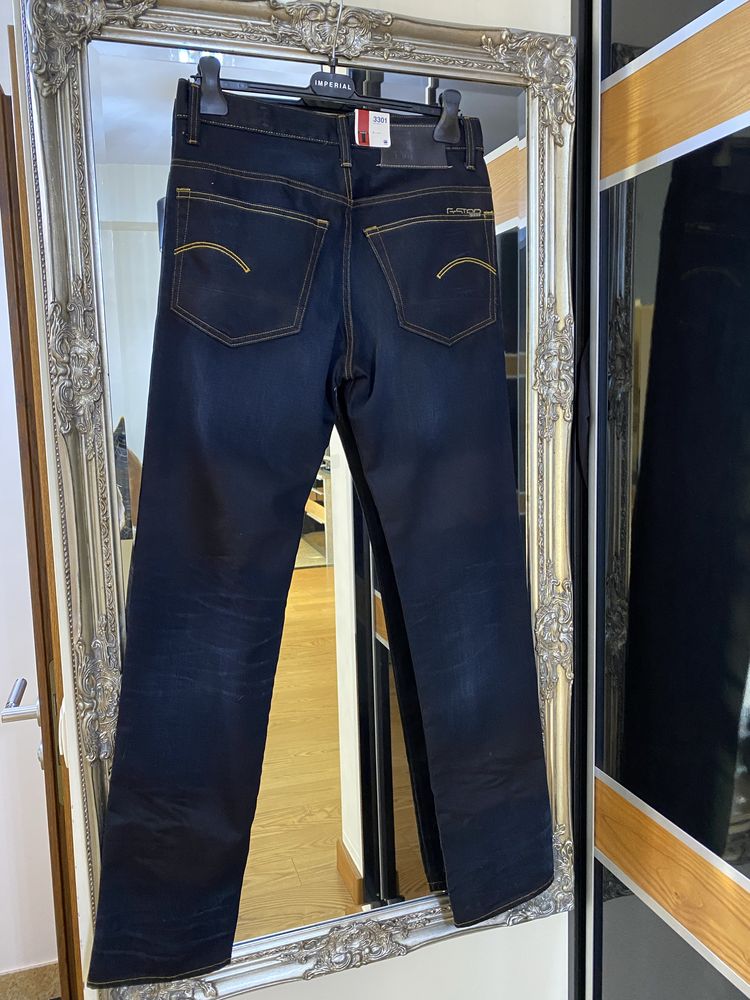 Nowe męskie jeansy RAW 3301 Straight fit W31 L34