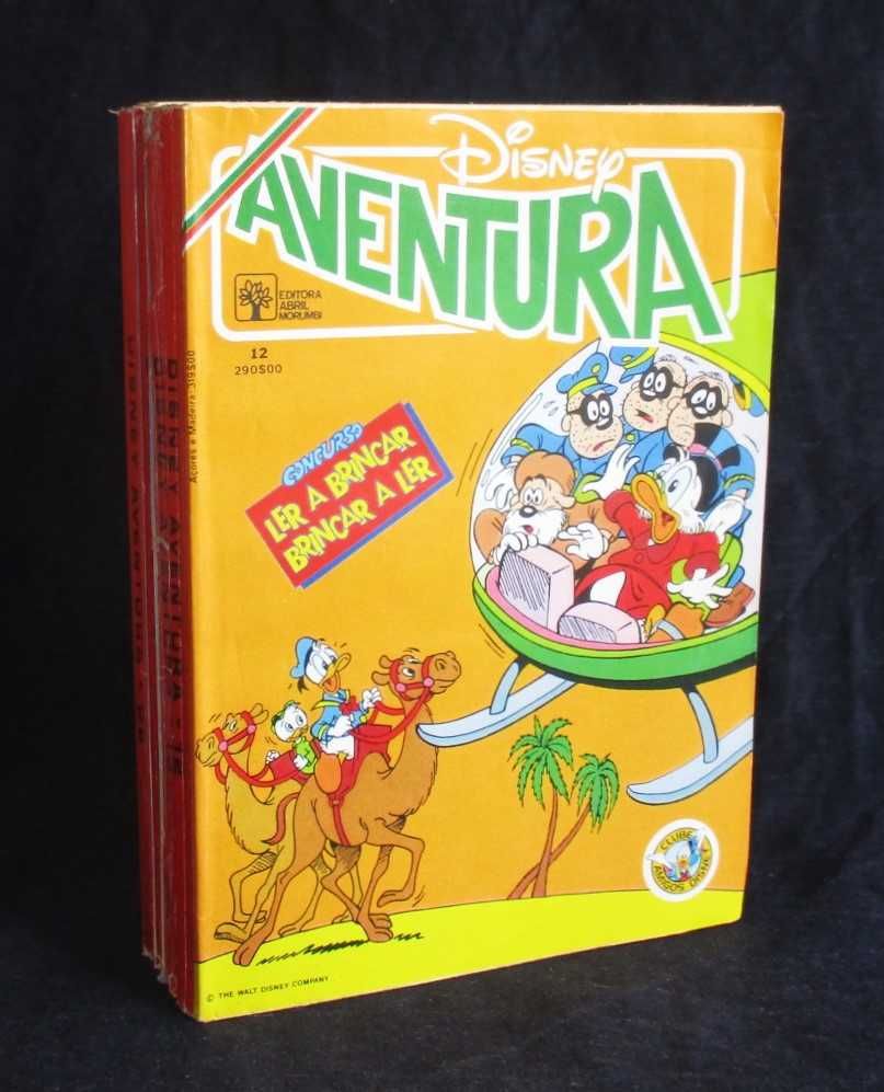 Livro BD Disney Aventura Morumbi 1990 a 1991