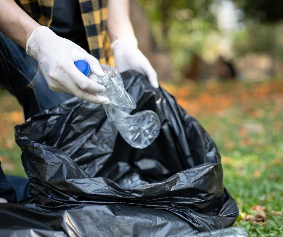 Worki na śmieci 50 sztuk SUPER MOCNE czarne 60L (5x10)