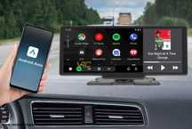 Ecrã Portátil  CarPlay & Android Auto – Wireless, USB, NOVO