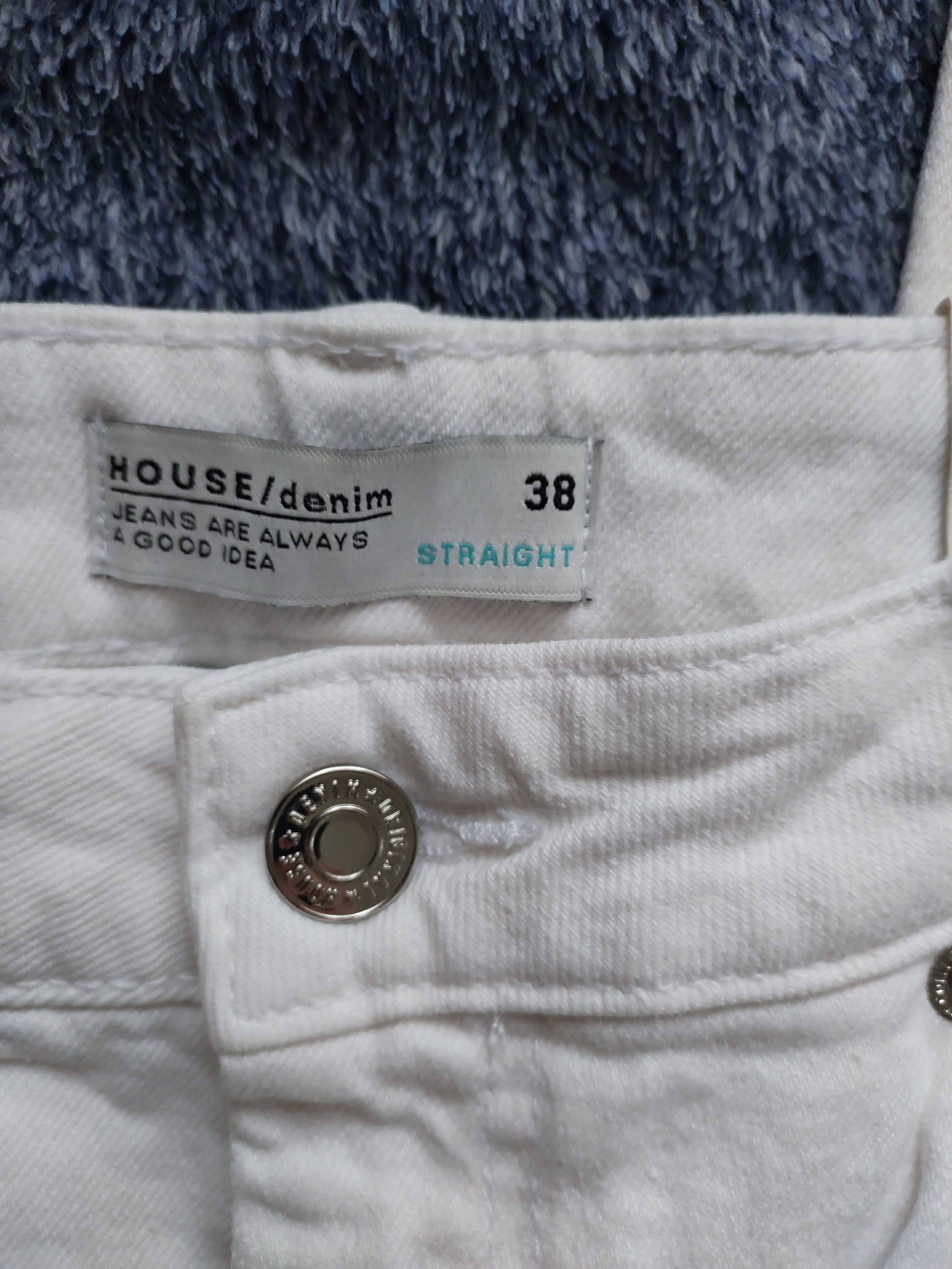 Нові джинси Housebrand straight fit 38 р. (М) білого кольору
