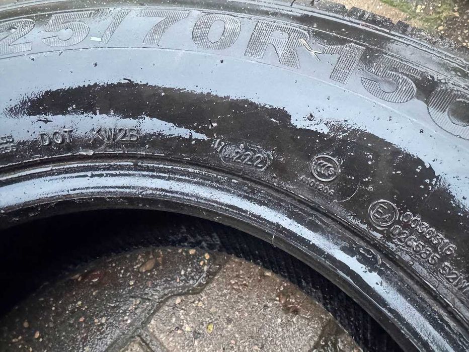 шини скати колеса 225 70 15C Rapid 8 mm 2022 p 2 шт літо