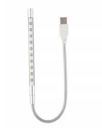 Гнучкий ліхтарик USB 10 LED