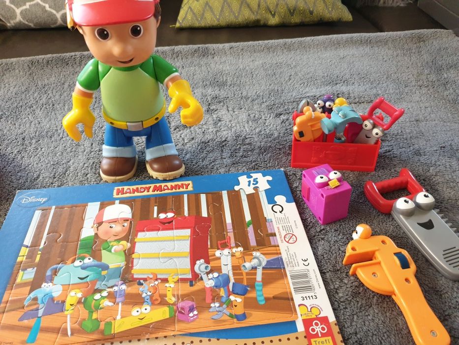 Zabawka interaktywna Handy Manny - Maniek złota rączka