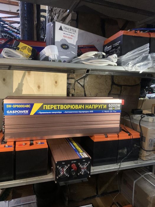 Інвертор ДБЖ SW-GP6000/48C, 6000W 6 кВт