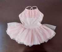 Vestido rosa de Ballet menina da Mirella
