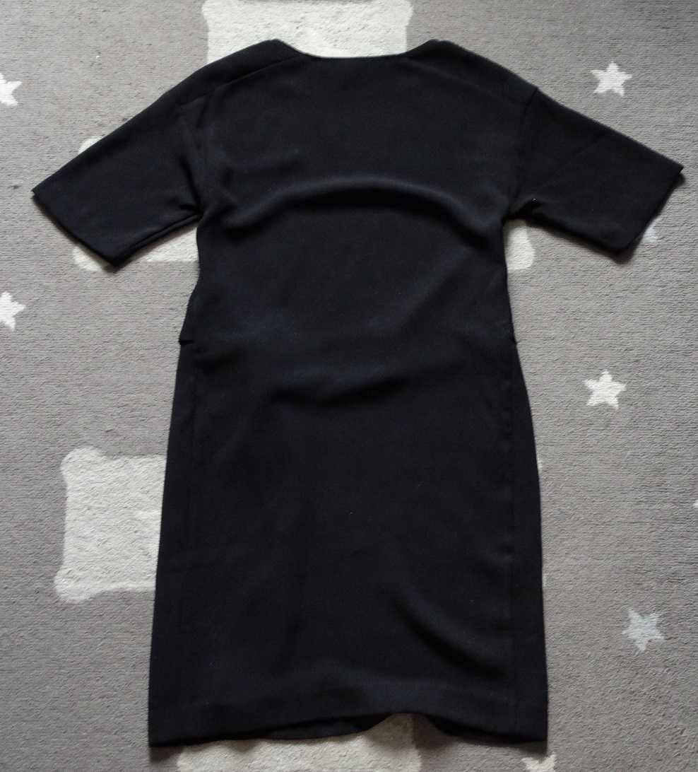 Sukienka H&M roz. 34 do pracy elegancka mała czarna