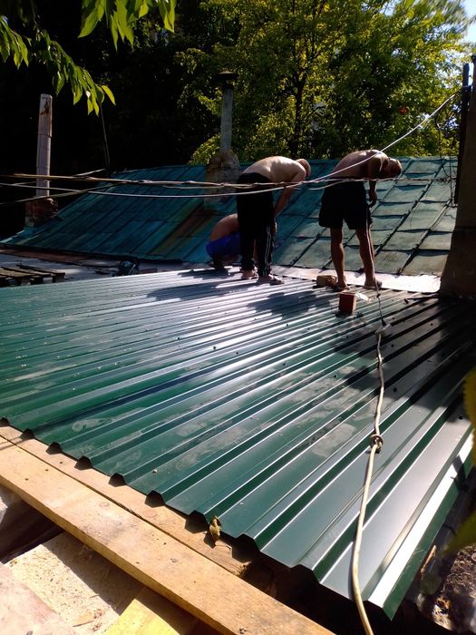 Ремонт крыши. Кровельные работы. Ремонт кровли. Монтаж крыши